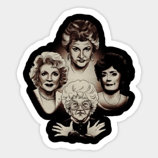 The Golden Girls Sticker